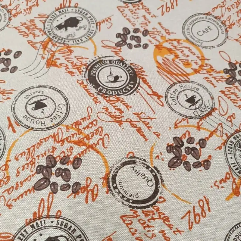 Loneta vászon kávés