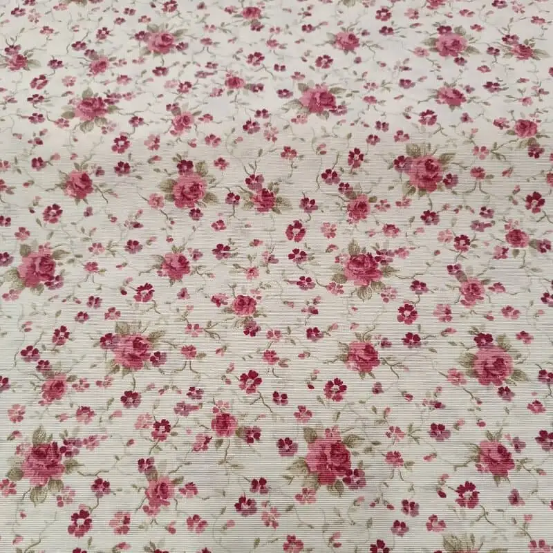 Loneta vászon apró virágos