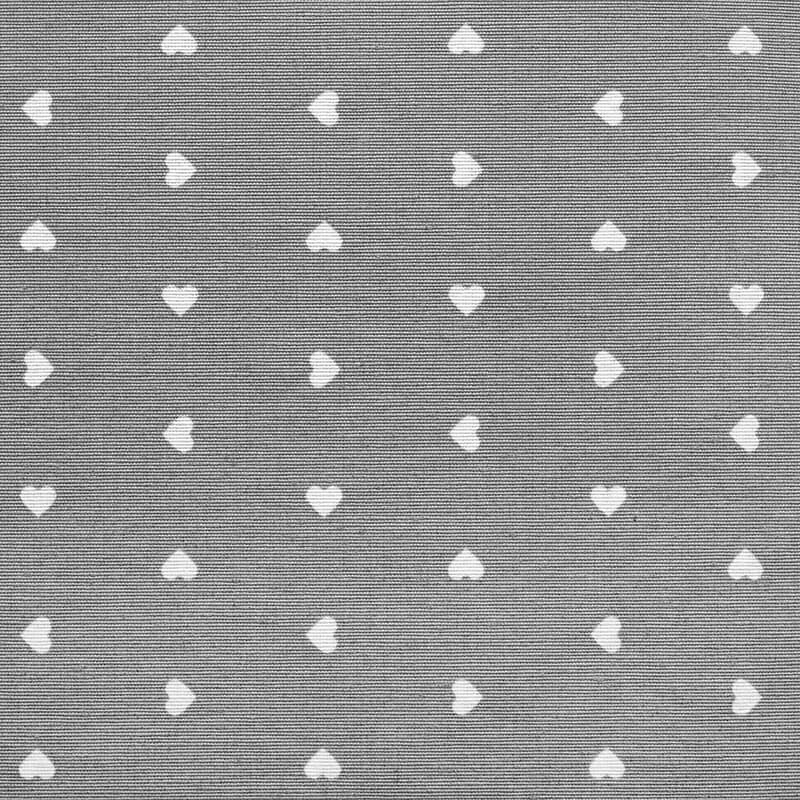 Loneta vászon szivecskés