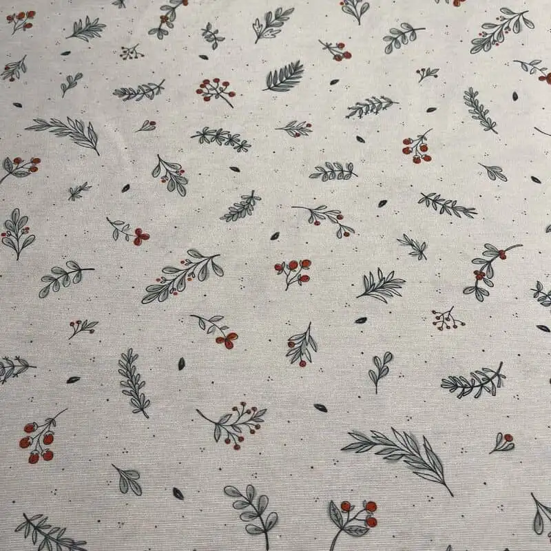Karácsonyi mintás loneta vászon