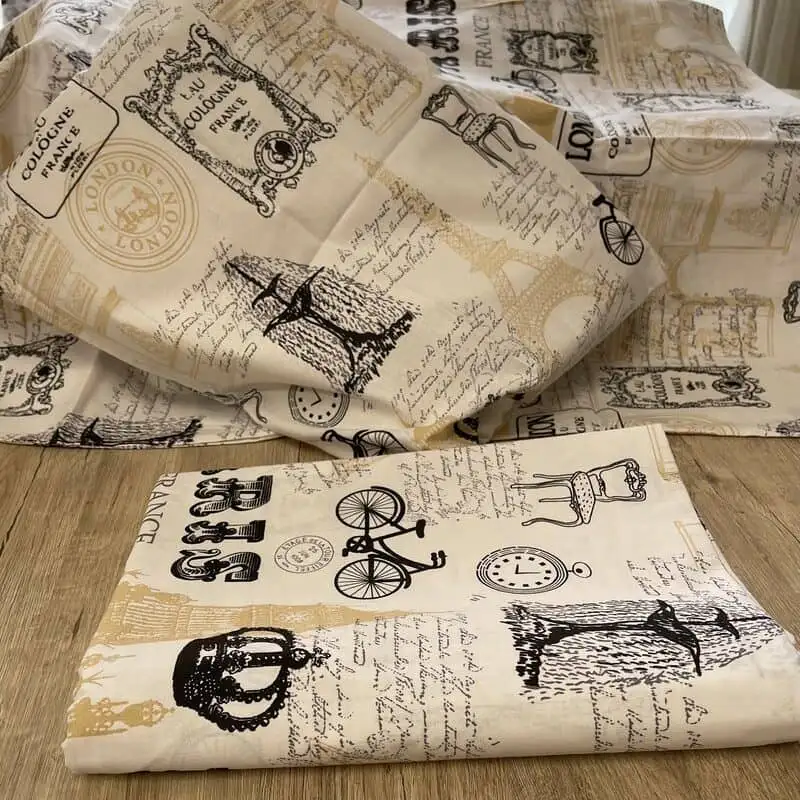 Vászon ágyneműhuzat “Párizs”