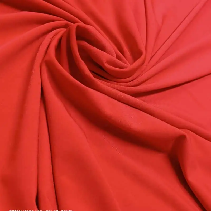 Jégjersey egyszínű piros