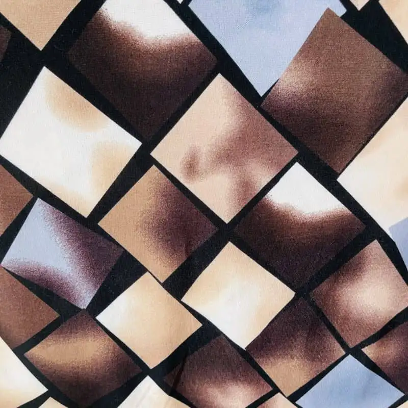 Kötött jersey mintás