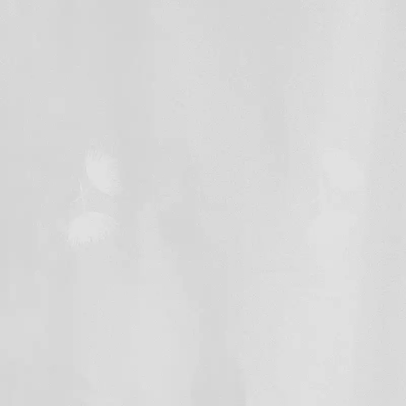 Ginko mintás függöny fehér 290cm