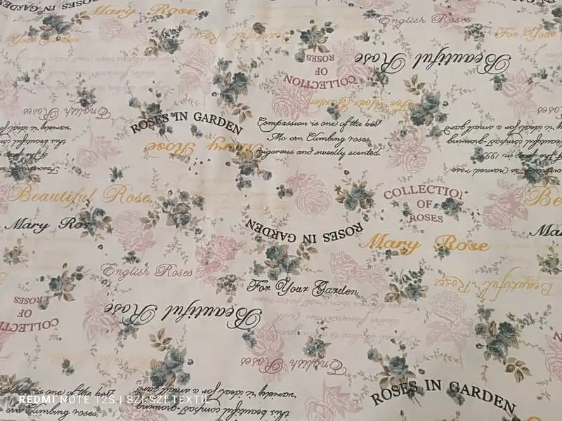 Vastagabb vászon vintage stílusú