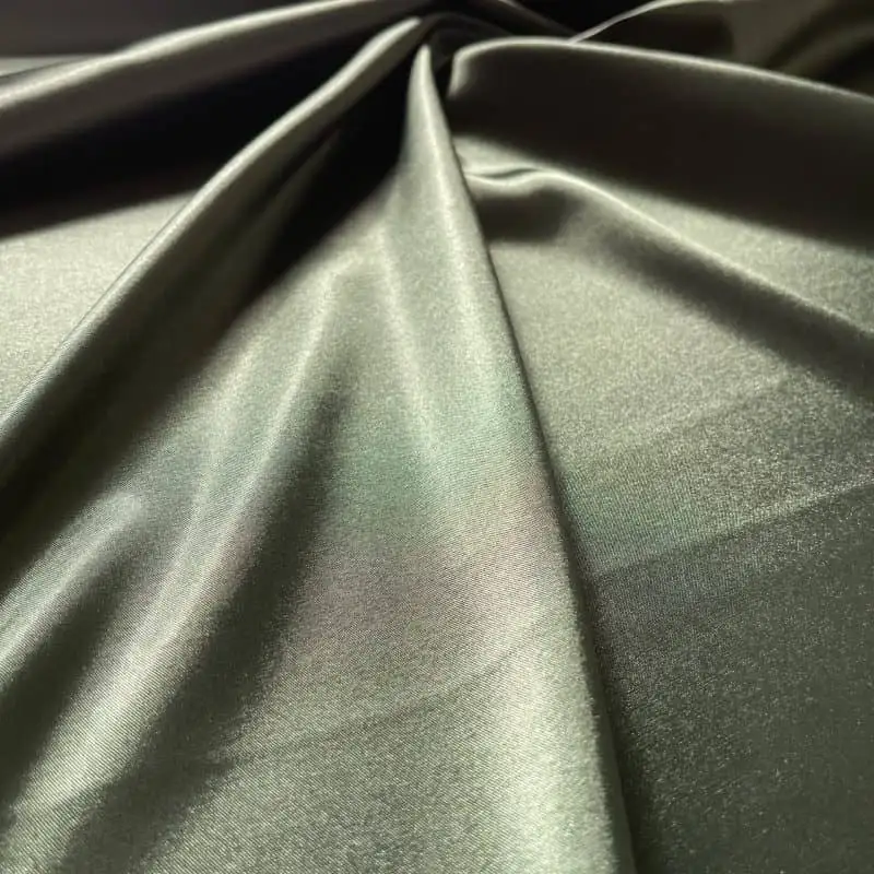 Elasztikus szatén zöld