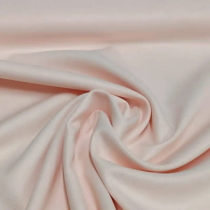 Barbie anyag csillogós rózsaszínes-barack