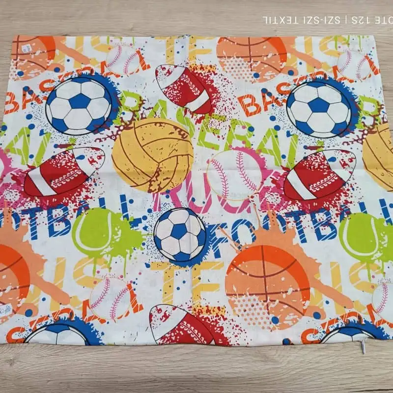 Kispárnahuzat labdás 38x51cm cipzáras