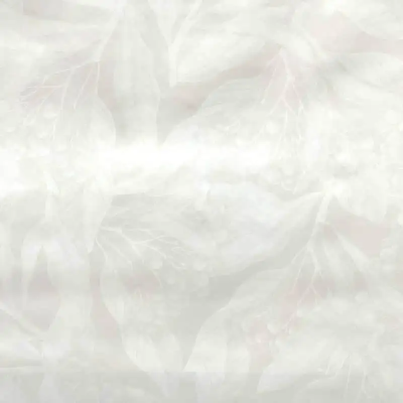 Viaszos vászon asztalterítő fehér, gyöngyházfényű