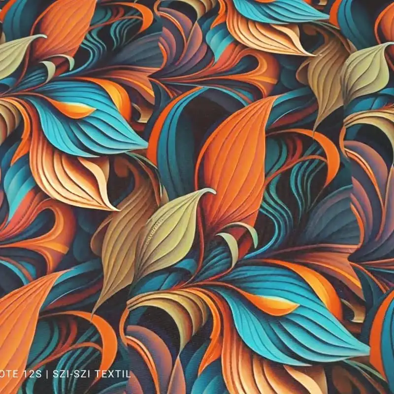 Barbie anyag mintás leveles