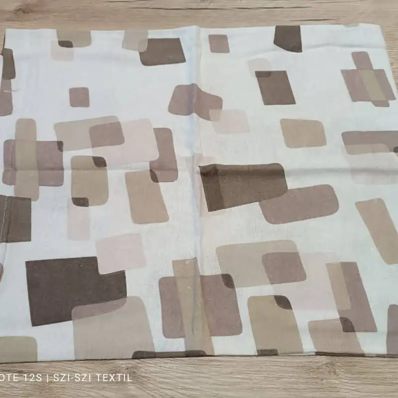 Kispárnahuzat flanel “kocka” mintás 38x51cm