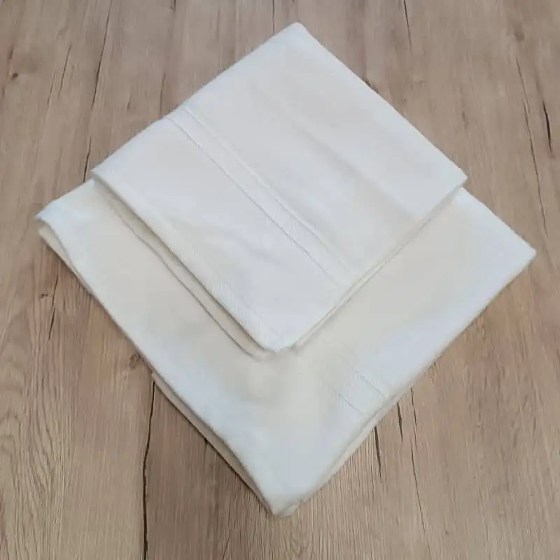 Hotel minőségű törölköző szett fehér 50×100/70x140cm