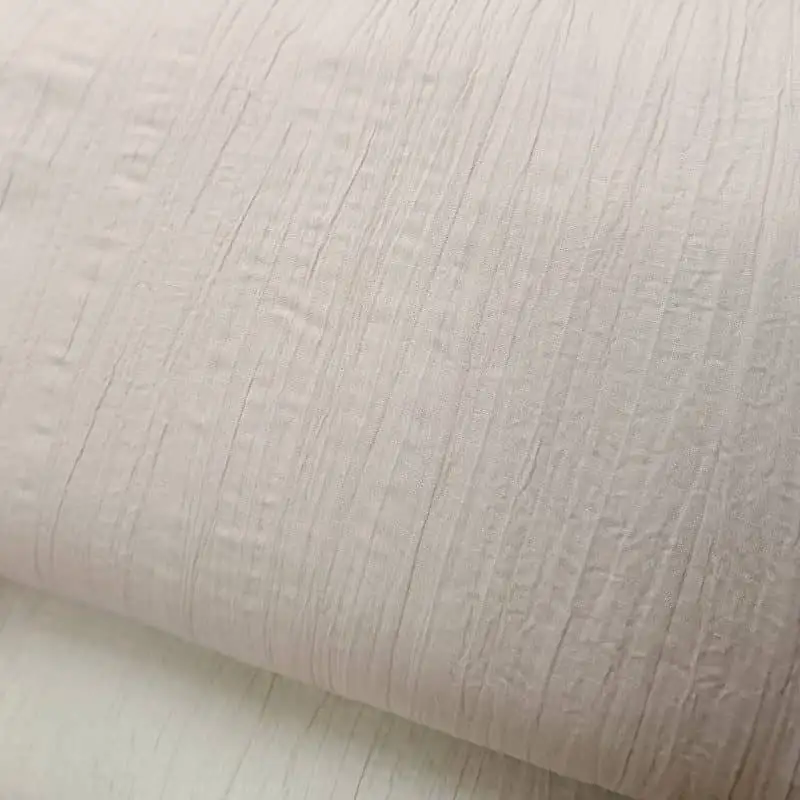 Pamut plisszé világos, csillámos