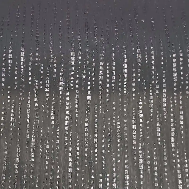 Muszlin fekete “csíkos”