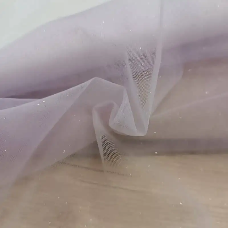 El.Glitter tüll lila