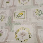 Viaszos vászon asztalterítő citrom-olíva-levendula