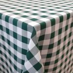 Kockás panama zöld-fehér kockás