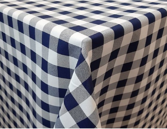 Kockás panama kék-fehér kockás